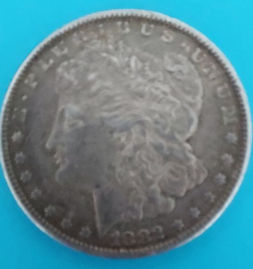 1882  American MORGAN  Dollar 90% Silver