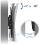 TV Tilt Wall Mount Bracket for 32-65 Inch, Holds up to 75kg, VESA Image 3