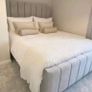 4ft6 Double Bumber styled bed Frame and Mattress Image 3