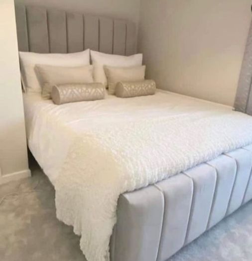 Double Bumber Bed Frame and Mattress