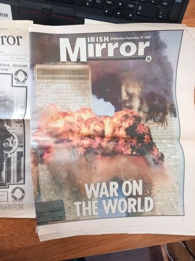 Historic Newspapers, Titanic, 9/11, Diana Death
