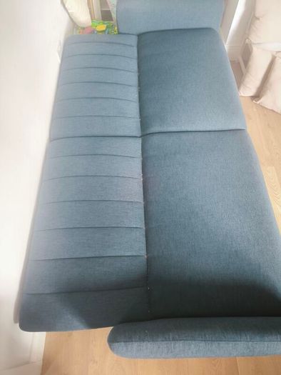 Jysk Harndrup Blue Sofa Bed