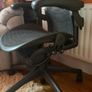 Two Herman-Miller Aeron office chairs Image 5