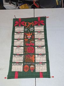 calendar 1970s