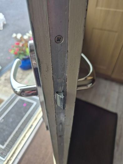 Front Door with side panels