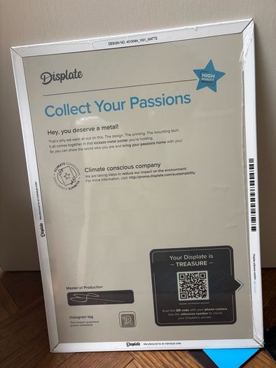 Displate Ronaldo print - brand new unopened