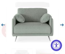 Harvey Norman Moby Armchair - Sage