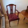 Solid Mahogany Extending Dining Table & 6 Chairs - Excellent Condition Image 3