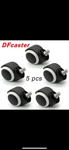 Chair Casters X 5. (10mm)