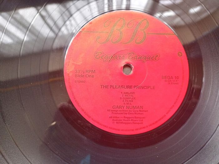 The Pleasure Principle Gary Numan Lp