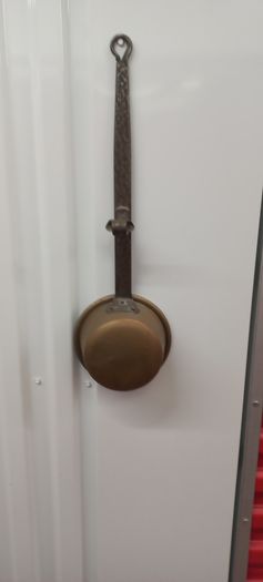 Antique Steel and Brass French ladle large size