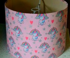 Unicorn pink lampshade