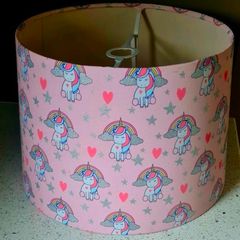 Unicorn pink lampshade