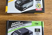 Ferrex Activ Energy 5AH 20V / 40V Lithium Ion Rechargeable Batteries. Ferrex Activ Energy 4A 20V / 40V Fast Charger. Ferrex Activ Energy 2AH 20V Lithium Ion Rechargeable Batteries.
