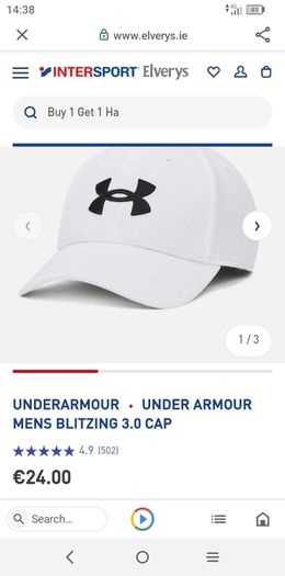 Hat Under Armour