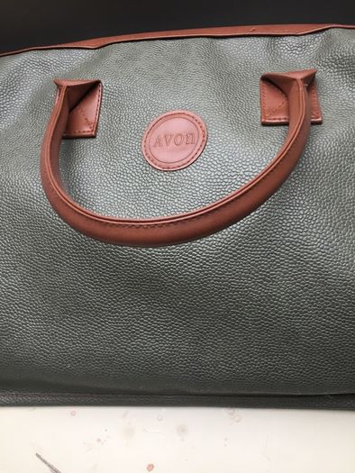 Vintage Leather Avon bag