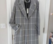 River Island  smart Longline Jacket size 12/14