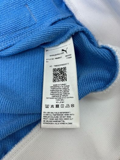 Puma Manchester City Anthem Heritage Jacket Mens Large
