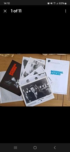 Internal Affairs Richard Gere Press Kit