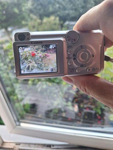 Canon PowerShot A460 digital camera.