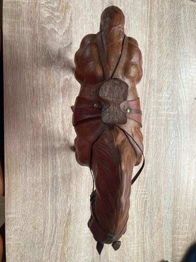 Vintage Leather Horse