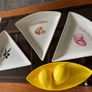 Discontinued Sainsbury Retro Look Pizza Slice Ceramic Plates Image 10