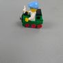 Lego figure in train costume Image 3