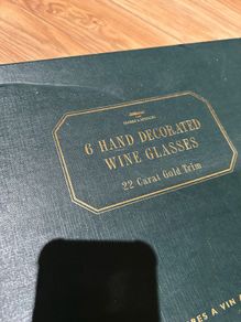 OFFER - Collector's item 22 carat gold glasses