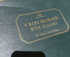 OFFER - Collector's item 22 carat gold glasses