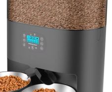 Honey Guaridan cat food dispenser