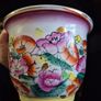 Colourful Vintage Chinoiserie Planter. Jardiniere. Image 6