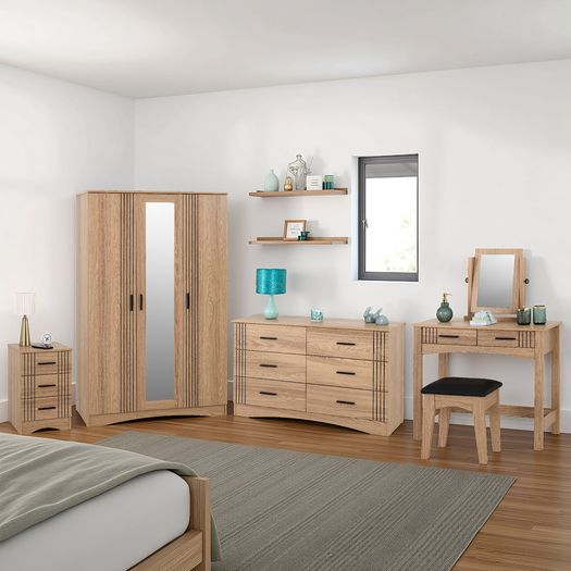 3 Door Wardrobes