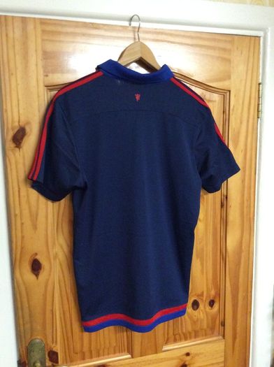 Manchester United FC. Official Adidas Mens Polo Shirt. Collect In Dublin Or Receive Via Post.