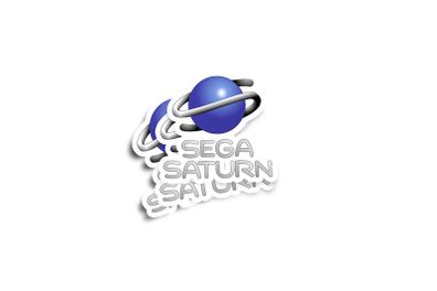 Sega Saturn Glossy Stickers 2-Pack