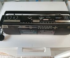 Vintage sharp boombox