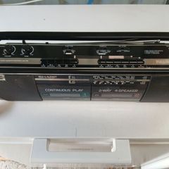 Vintage sharp boombox