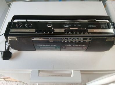 Vintage sharp boombox