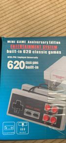 620 in one game console classic games Mario ect