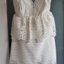 Self Portrait White Wedding Next Day Mini Dress Sz 14UK - Rrp 515 (New) Image 5