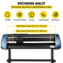 Vinyl Cutter Machine, 28-inch Cutting Plotter, Adjustable Speed and Force, DIY Cutting Machine Kit for Signs Banners Stickers with Floor Stand SignMaster Software Tools for Windows Image 3