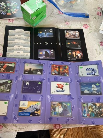 call cards, Irish, UK and some international many Mint