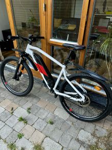 Rockrider E-ST 100 Electric Mountain Bike, Size L, Excellent Condition