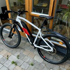 Rockrider E-ST 100 Electric Mountain Bike, Size L, Excellent Condition