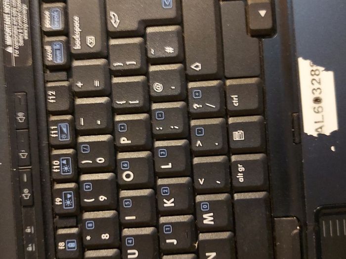 HP Compaq Laptop, Model nc6400, for parts or repair, not powering on