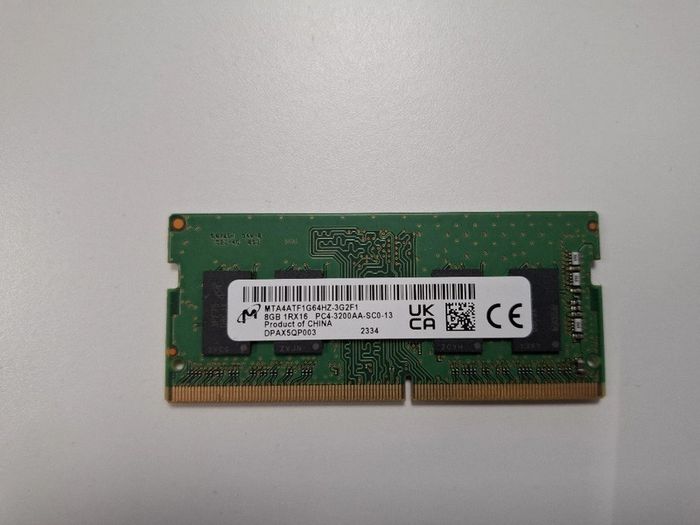 8gb Ddr4 3200mhz Laptop Ram Micron