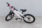 Kids Mountain Bike  White &amp; Pink