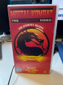 Mortal Kombat VHS Animated The Journey Begins