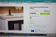Wine Cooler (kaelo Counter Top Wine Cooler) PRICE DROP