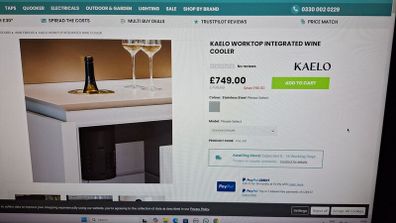 Wine Cooler (kaelo Counter Top Wine Cooler) PRICE DROP