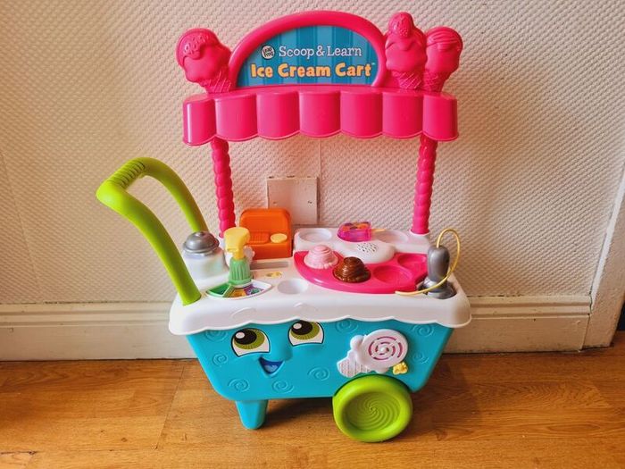 leapfrog ice cream cart